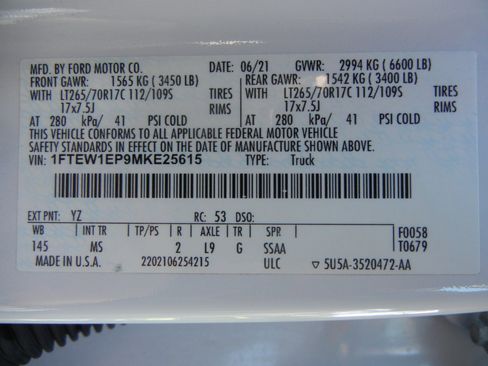 Used 2021 Ford F150 XLT w/ Equipment Group 301A Mid image 22