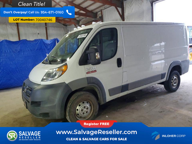 Used 2016 RAM ProMaster 1500 FWD image 1