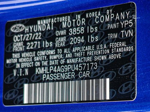 Used 2023 Hyundai Elantra Limited w/ Cargo Package image 57