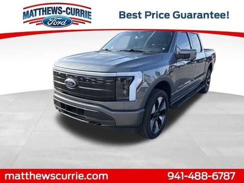 Certified 2023 Ford F150 Lightning Platinum AWD/4WD image 7