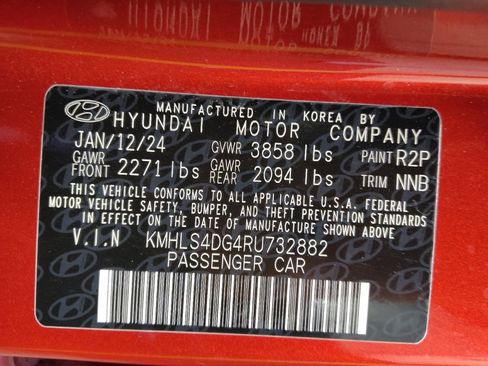 Used 2024 Hyundai Elantra SEL w/ Convenience Package FWD image 33