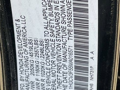 Used 2021 Honda Accord EX-L image 31