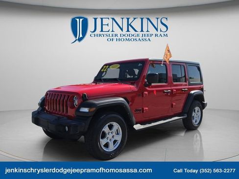 Certified 2022 Jeep Wrangler Unlimited Sport AWD/4WD image 10