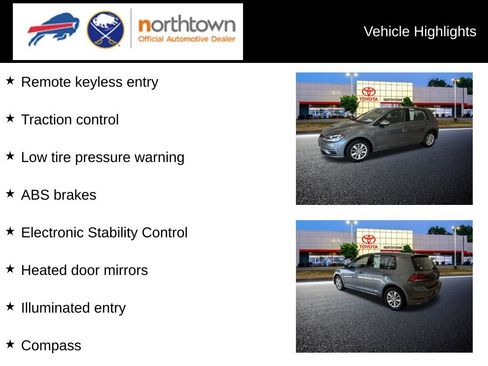 Used 2019 Volkswagen Golf 4-Door FWD image 14