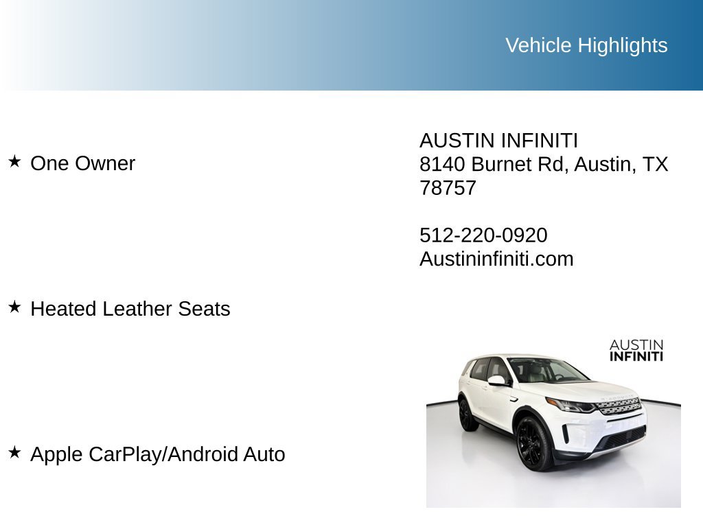 Used 2023 Land Rover Discovery Sport SE AWD/4WD image 9