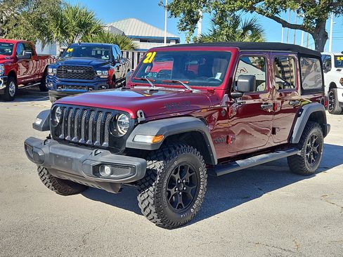 Used 2021 Jeep Wrangler Unlimited Sport image 2