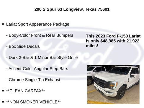 Used 2023 Ford F150 Lariat image 15