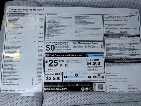 New 2026 BMW X5 xDrive40i w/ M Sport Package AWD/4WD image 18