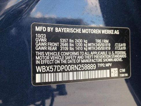 Used 2024 BMW X3 xDrive30i w/ Premium Package w/ZPA AWD/4WD image 27