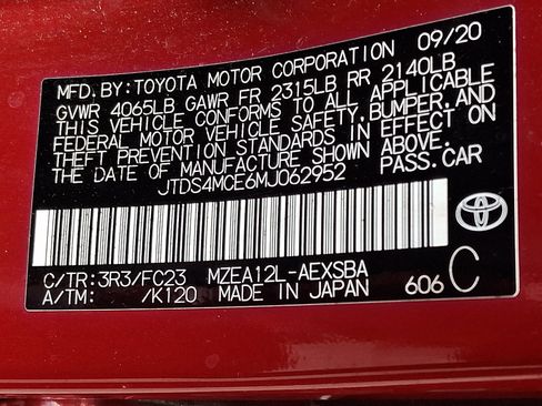 Used 2021 Toyota Corolla SE FWD image 28