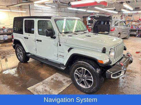 Used 2023 Jeep Wrangler Unlimited Sahara w/ Cold Weather Group AWD/4WD image 2