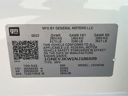Used 2022 Chevrolet Traverse RS AWD/4WD image 34
