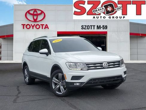 Used 2021 Volkswagen Tiguan SEL AWD/4WD image 1