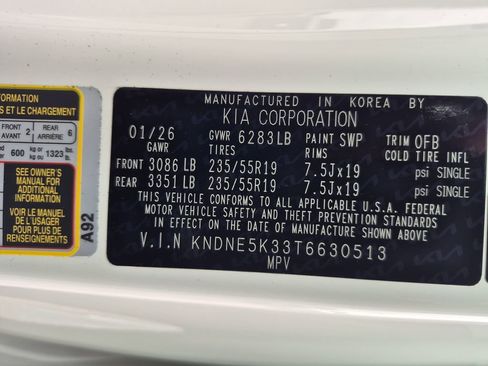 New 2026 Kia Carnival SX FWD image 28