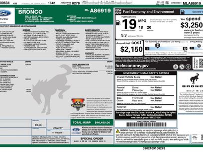 Used 2021 Ford Bronco Outer Banks