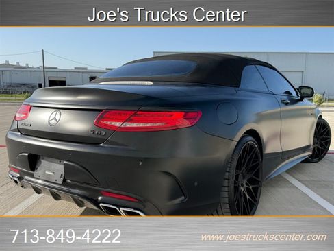Used 2017 Mercedes-Benz S 63 AMG 4MATIC Cabriolet w/ Driver Assistance Package image 4