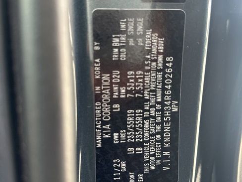 Used 2024 Kia Carnival SX Prestige image 26