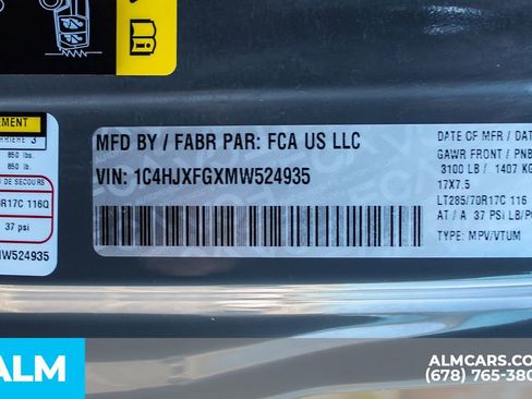 Used 2021 Jeep Wrangler Unlimited Rubicon w/ Uconnect 4C Nav & Sound Group image 37