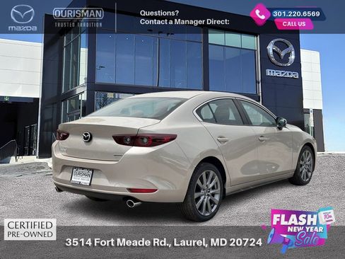 Certified 2025 MAZDA MAZDA3 s image 3