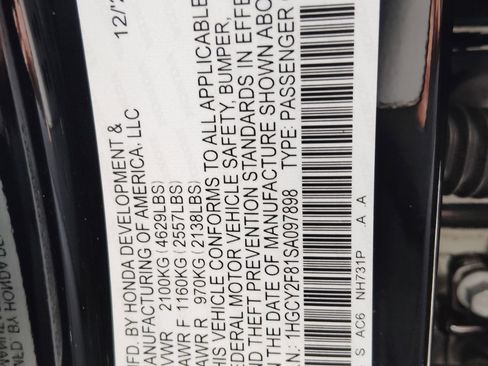 Certified 2025 Honda Accord Touring image 19