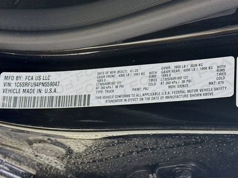 Used 2023 RAM 1500 TRX w/ TRX Level 2 Equipment Group image 38