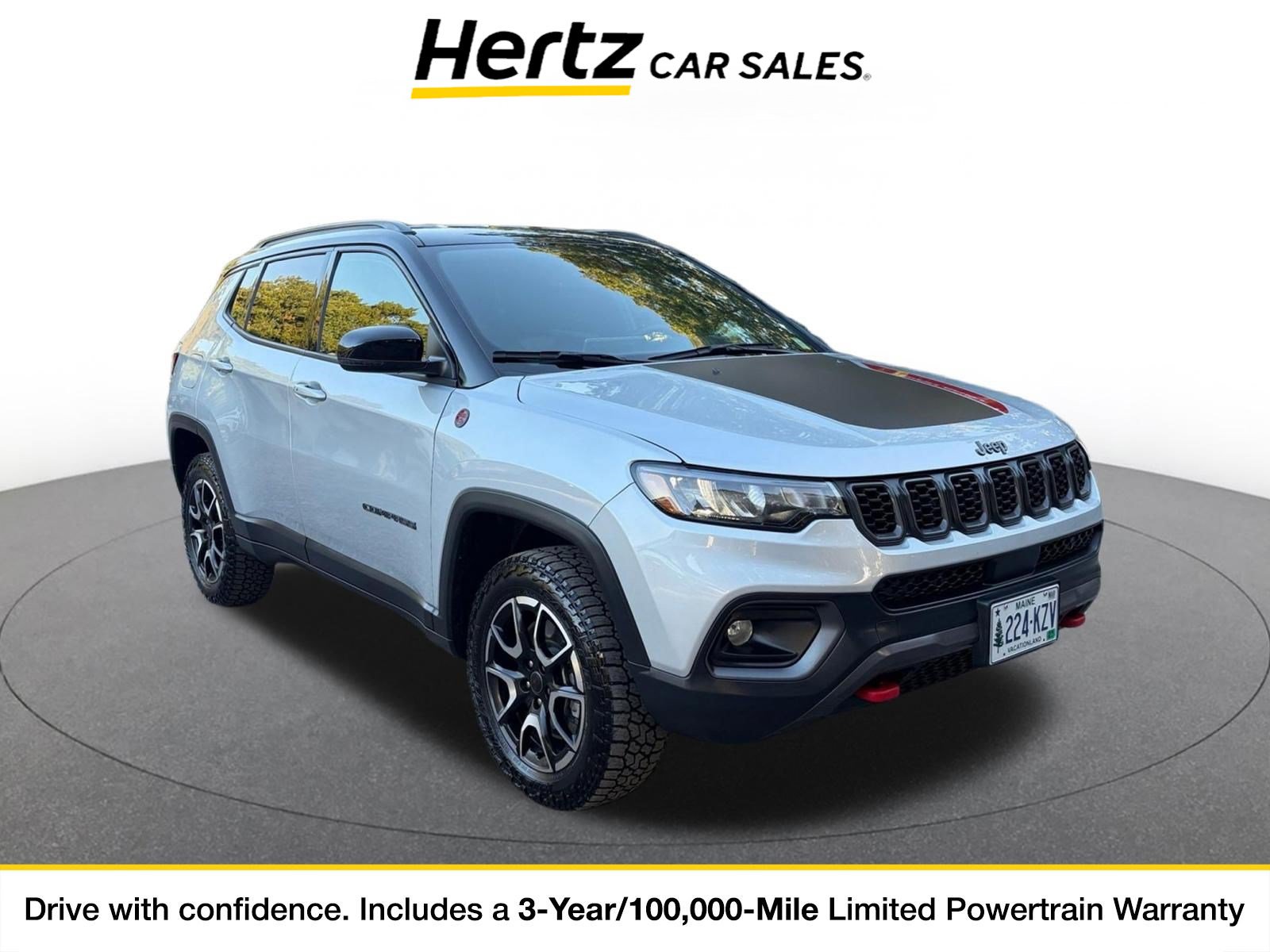 Used 2025 Jeep Compass Trailhawk AWD/4WD image 1