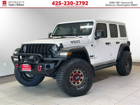 Used 2020 Jeep Wrangler Unlimited Sport AWD/4WD image 1