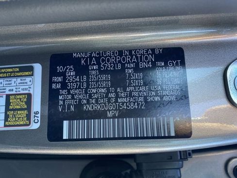 New 2026 Kia Sorento SX Prestige AWD/4WD image 50