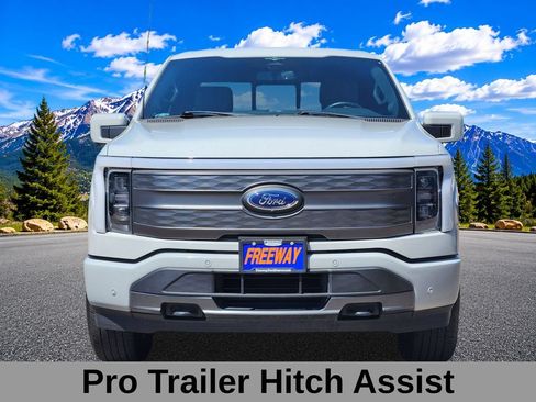 Used 2023 Ford F150 Lightning Lariat w/ Tow Technology Package AWD/4WD image 7