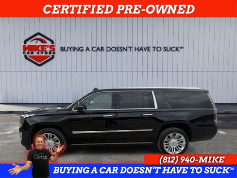 Used 2017 Cadillac Escalade ESV Platinum AWD/4WD image 3