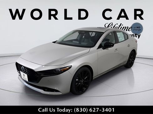New 2025 MAZDA MAZDA3 2.5 Turbo Sedan w/Premium Plus image 3