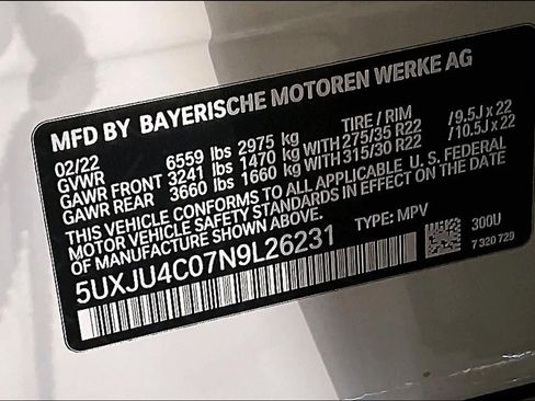 Used 2022 BMW X5 M50i w/ Executive Package image 33