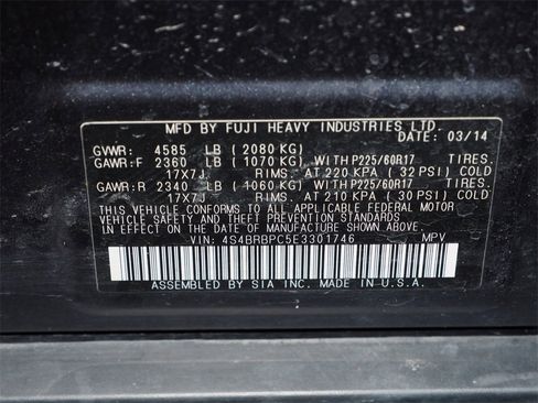 Used 2014 Subaru Outback 2.5i Limited image 23