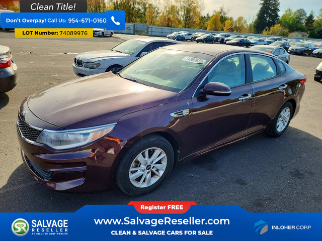 Used 2016 Kia Optima LX FWD image 1