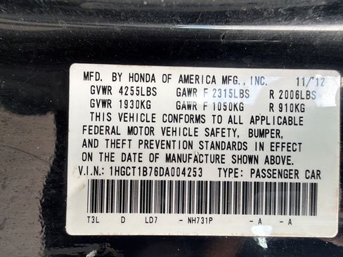 Used 2013 Honda Accord EX image 27