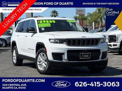 Used 2022 Jeep Grand Cherokee L Laredo w/ Luxury Tech Group I AWD/4WD image 1