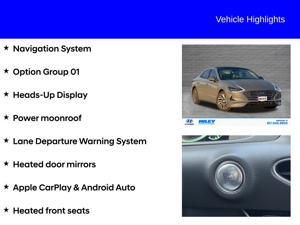 Certified 2023 Hyundai Sonata Limited FWD image 12