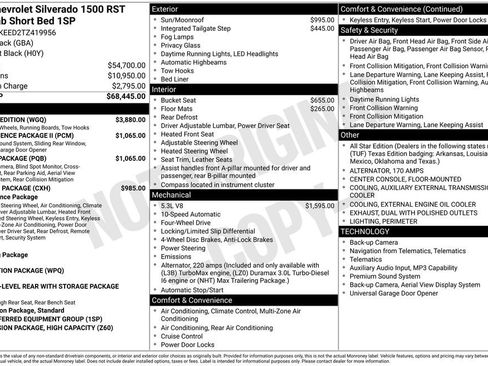 New 2026 Chevrolet Silverado 1500 RST w/ Redline Edition AWD/4WD image 11