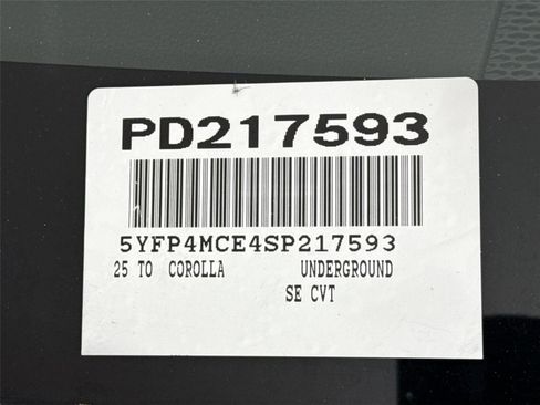 Used 2025 Toyota Corolla SE image 47