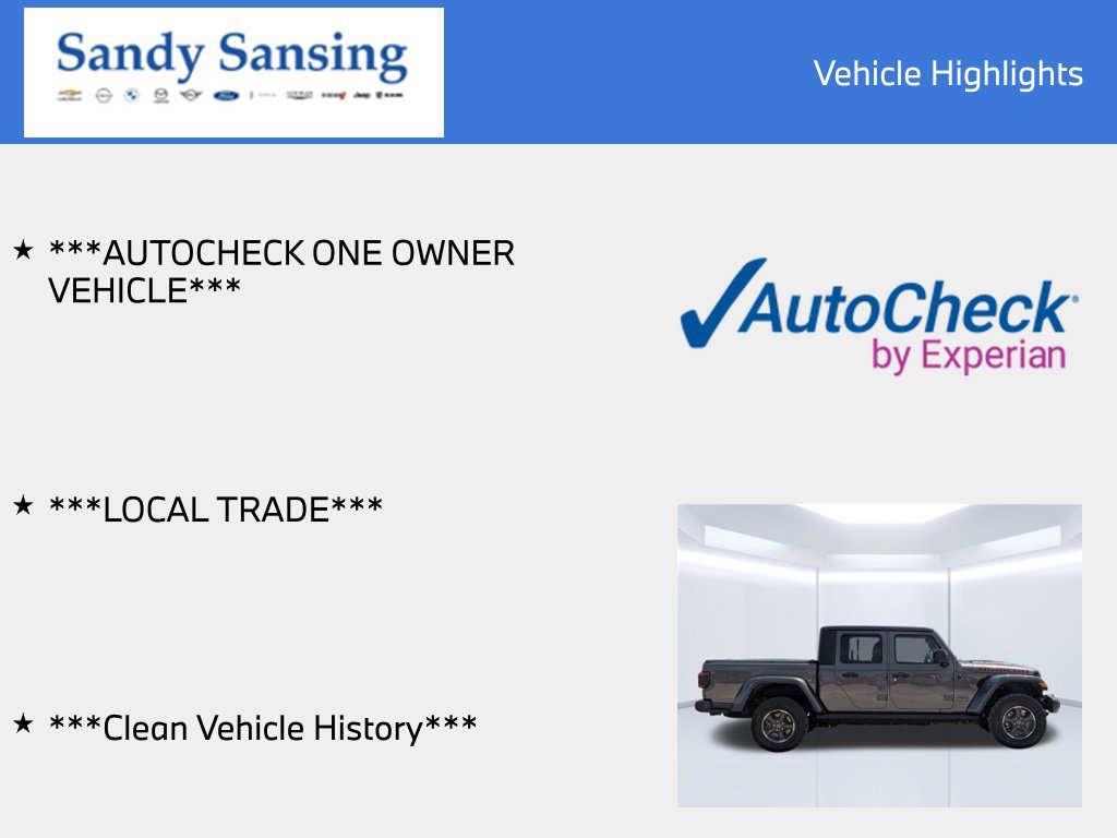 Used 2023 Jeep Gladiator Rubicon w/ LED Lighting Group AWD/4WD image 7