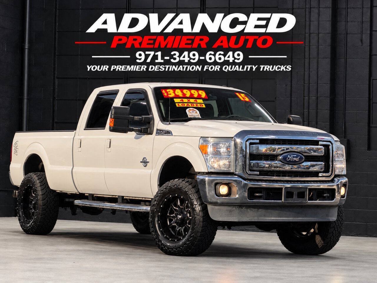Used 2015 Ford F350 Lariat w/ Lariat Ultimate Package AWD/4WD image 1