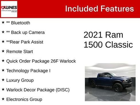 Used 2021 RAM 1500 Warlock AWD/4WD image 5