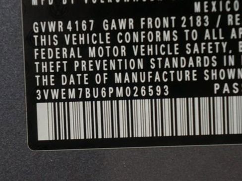 Certified 2023 Volkswagen Jetta SE image 92