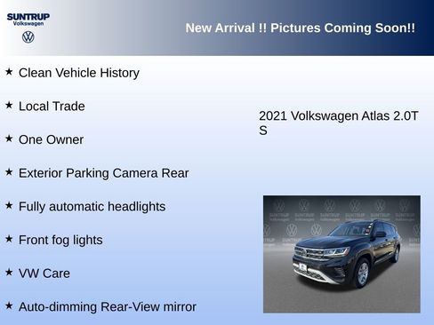 Used 2021 Volkswagen Atlas S image 5