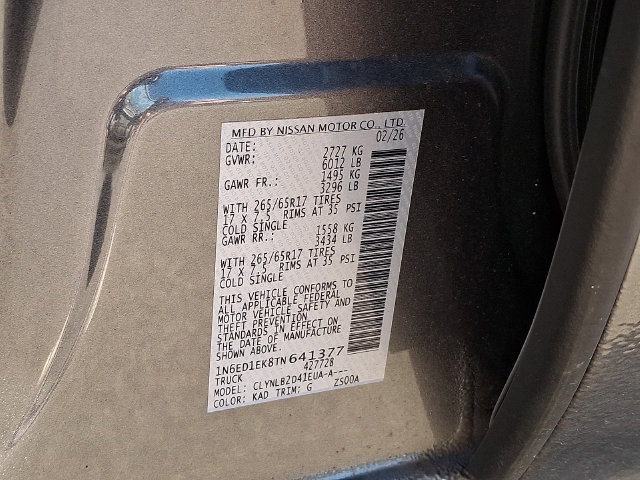 Used 2026 Nissan Frontier SV AWD/4WD image 29