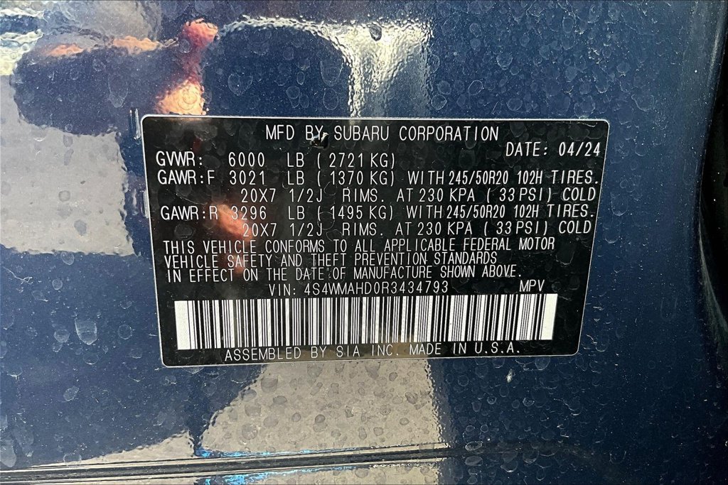 Used 2024 Subaru Ascent Onyx Edition AWD/4WD image 19