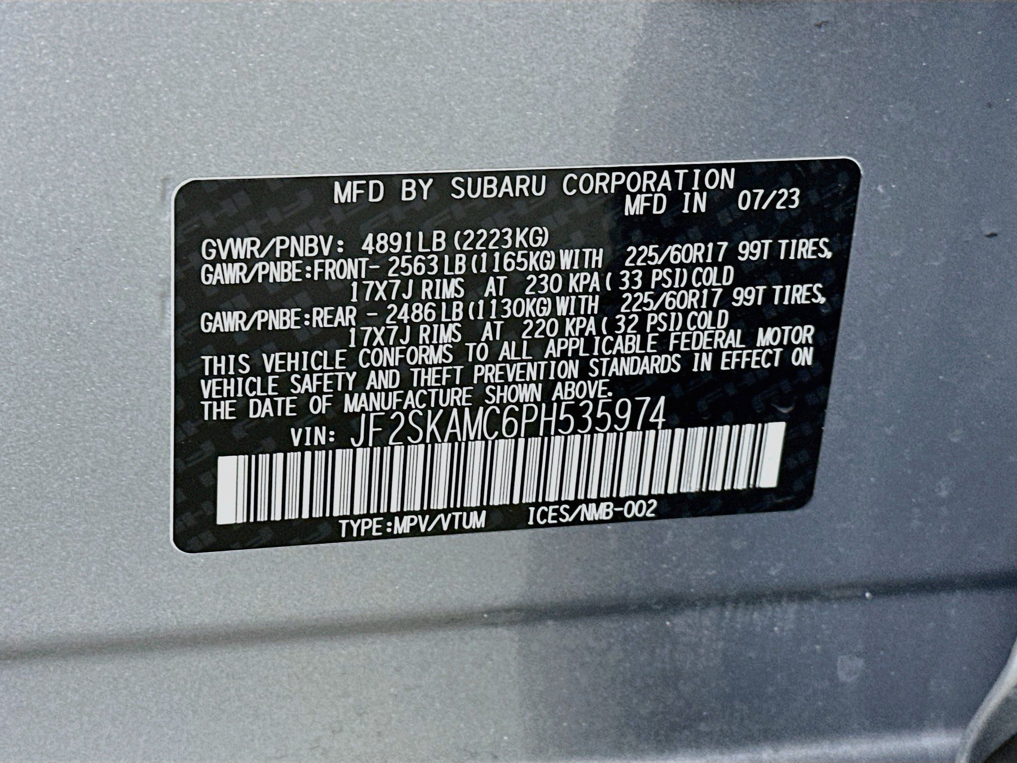 Used 2023 Subaru Forester Wilderness AWD/4WD image 32