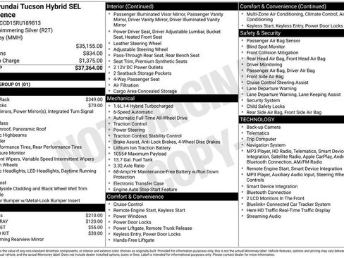 Certified 2024 Hyundai Tucson SEL AWD/4WD image 17