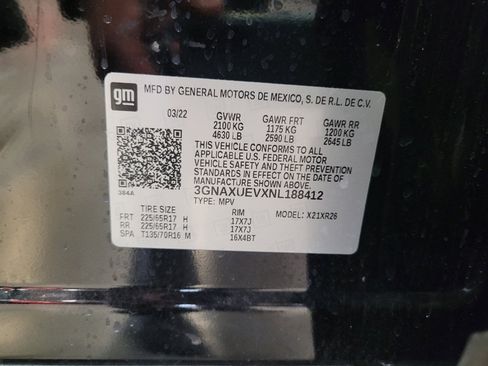 Used 2022 Chevrolet Equinox LT AWD/4WD image 33
