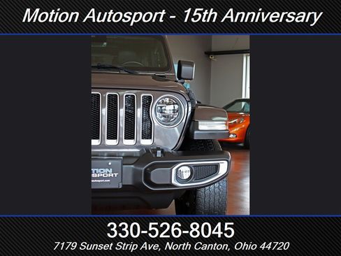 Used 2021 Jeep Wrangler Unlimited Sahara w/ Uconnect 4C Nav & Sound Group AWD/4WD image 6